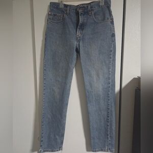 Levi's 512 Tapered Jeans Med Blue Wash 31" Waist "Cigarette Jeans"